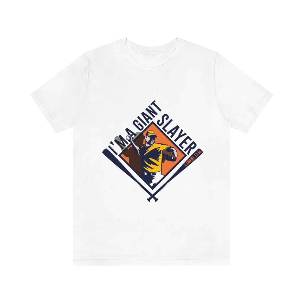 10CTS  Unisex Christian t shirt  Giant Slayer