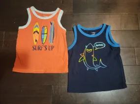 2 boys tank tops, 12-18M, Kids 18 Month (12-18M)