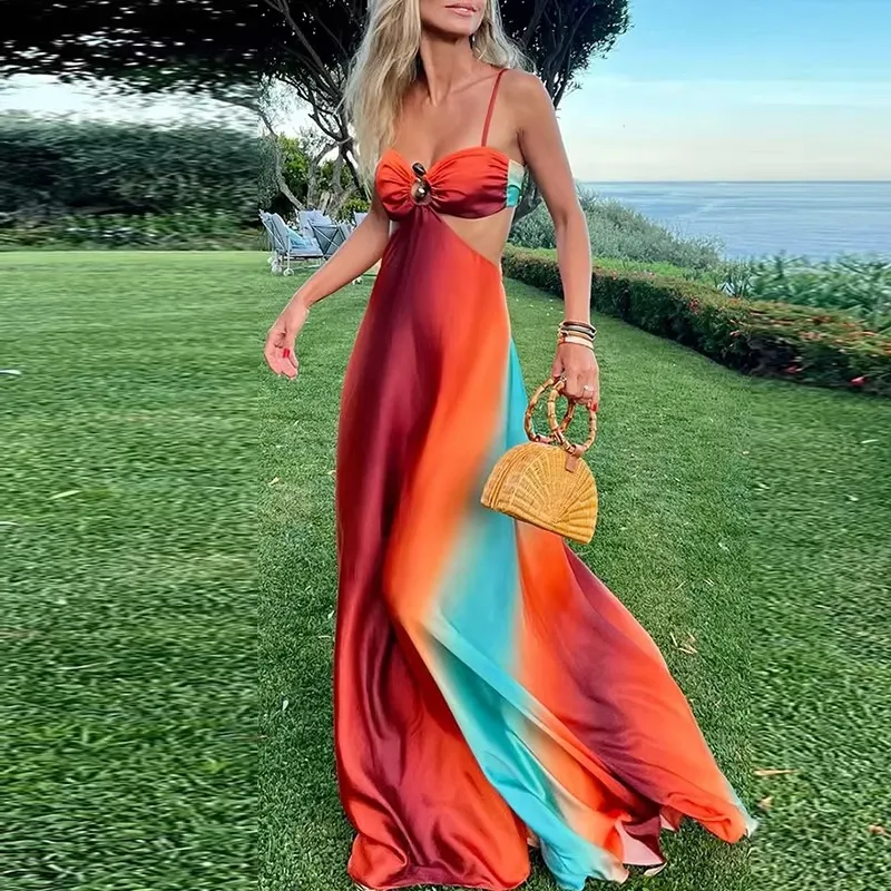 Alexa Luxe Gradient Dress