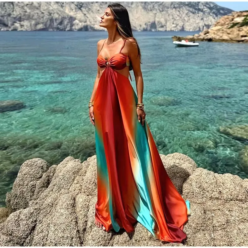 Alexa Luxe Gradient Dress