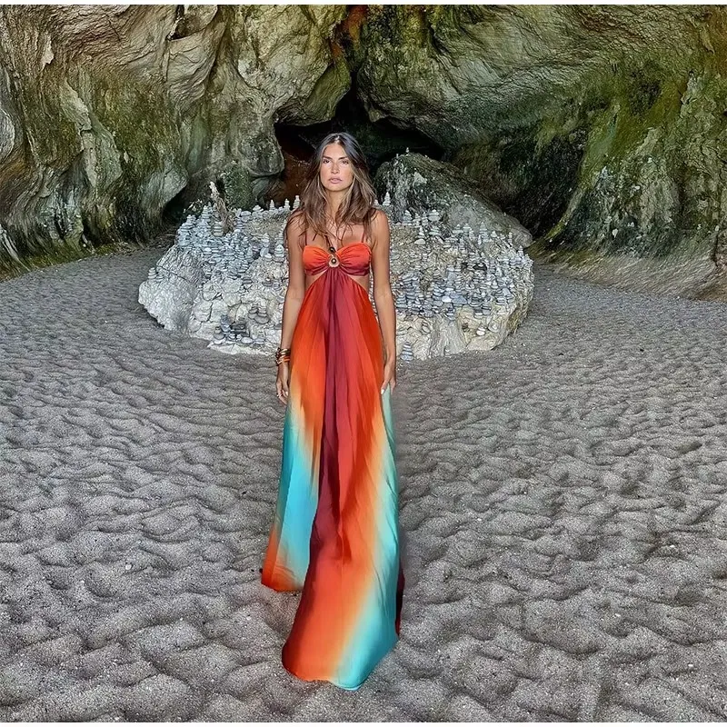 Alexa Luxe Gradient Dress