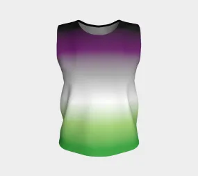 Aroace - V6 Gradient Loose Tank (Long)