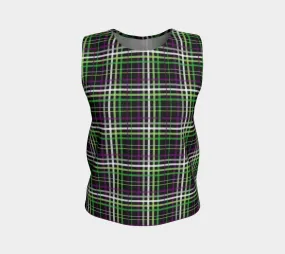 Aroace - V6 Plaid Loose Tank