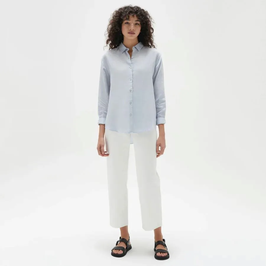 Assembly Label Xander Long Sleeve Shirt - Blue Haze