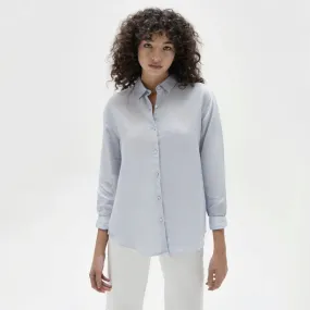 Assembly Label Xander Long Sleeve Shirt - Blue Haze