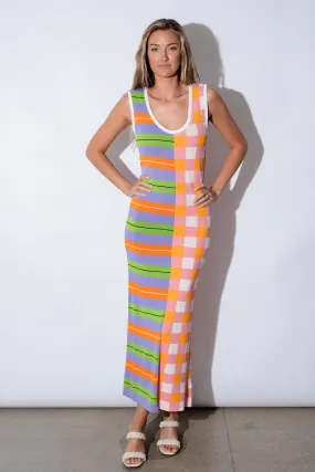 Astella Patterned Maxi Dress
