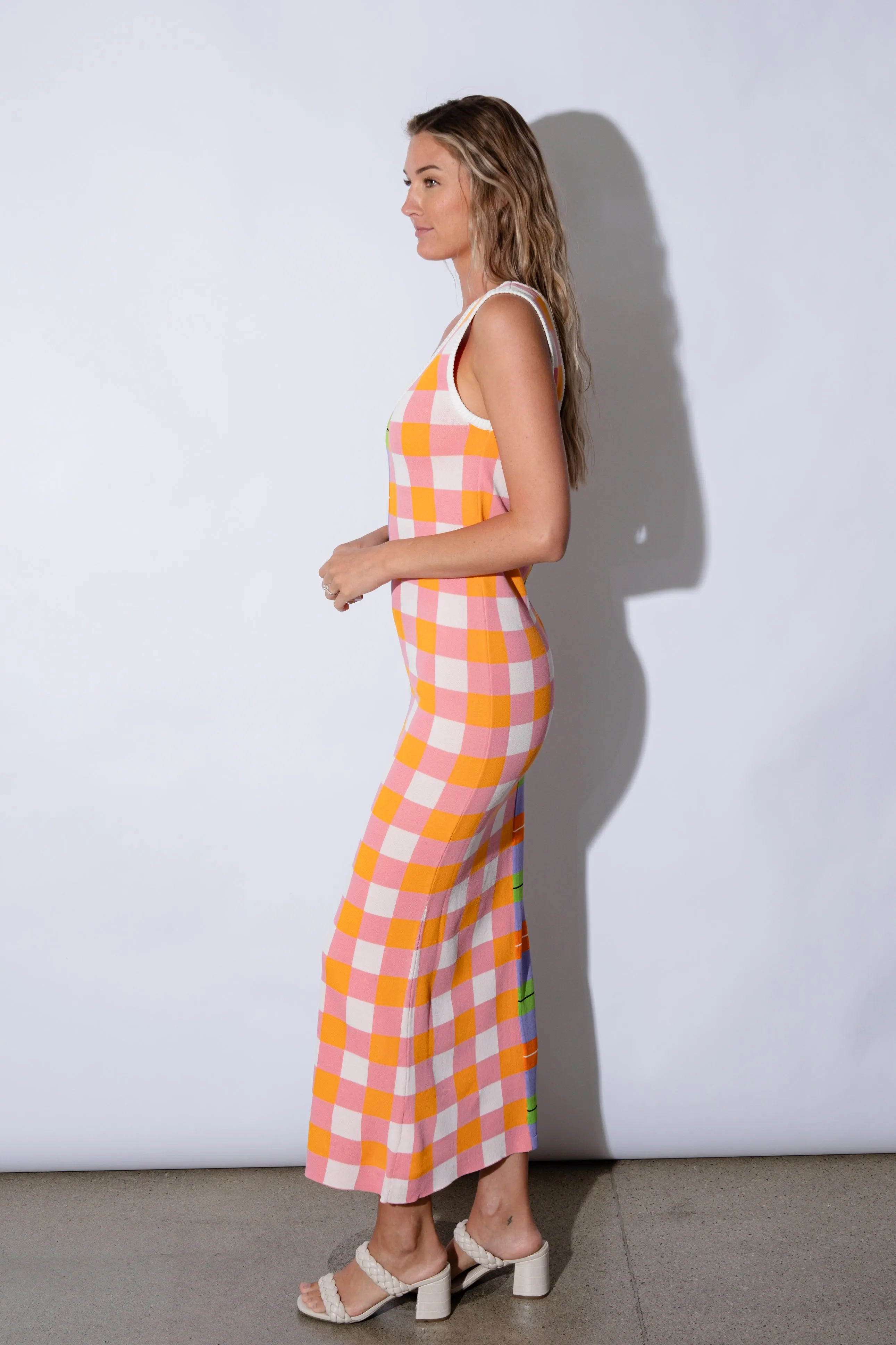 Astella Patterned Maxi Dress