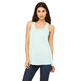 Bella   Canvas Women's Mint Flowy Racerback Tank