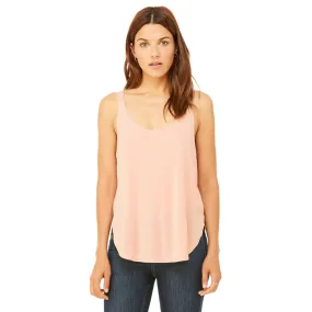Bella   Canvas Women's Peach Flowy Side Slit Tank