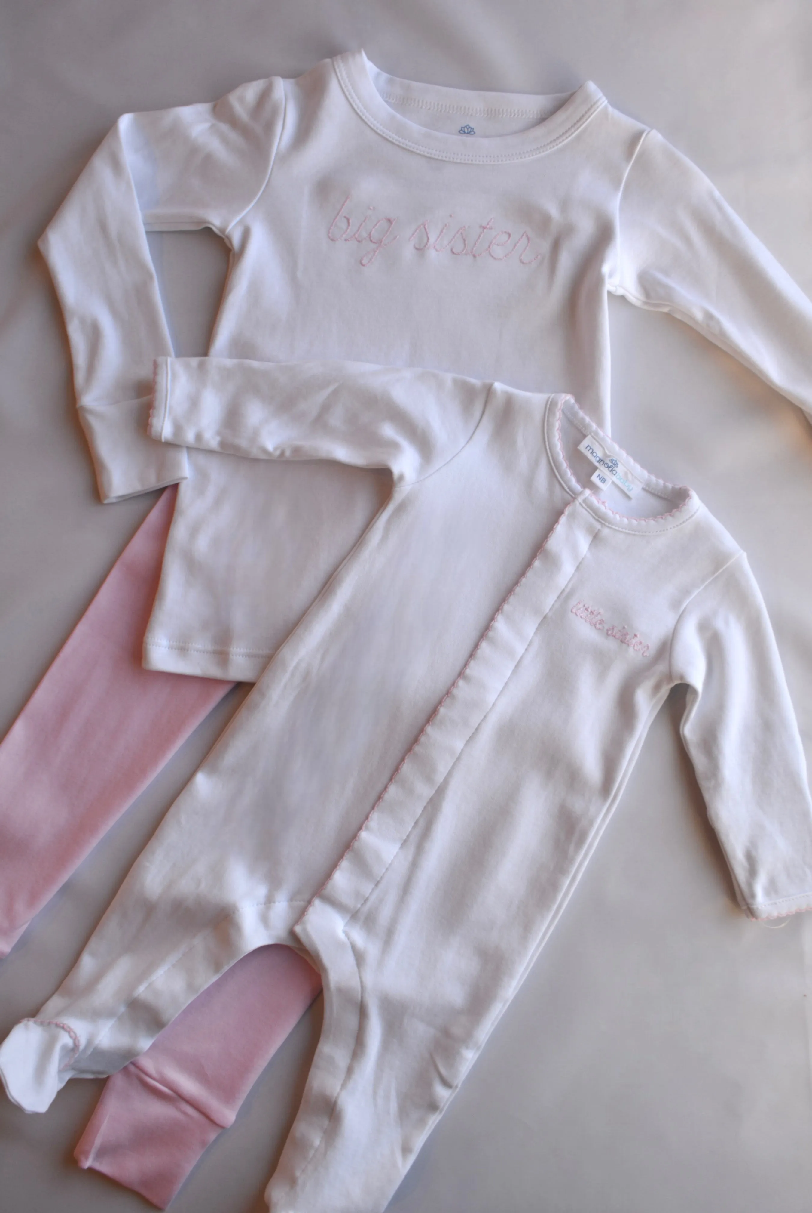Big Sister Embroidered Long Pajama