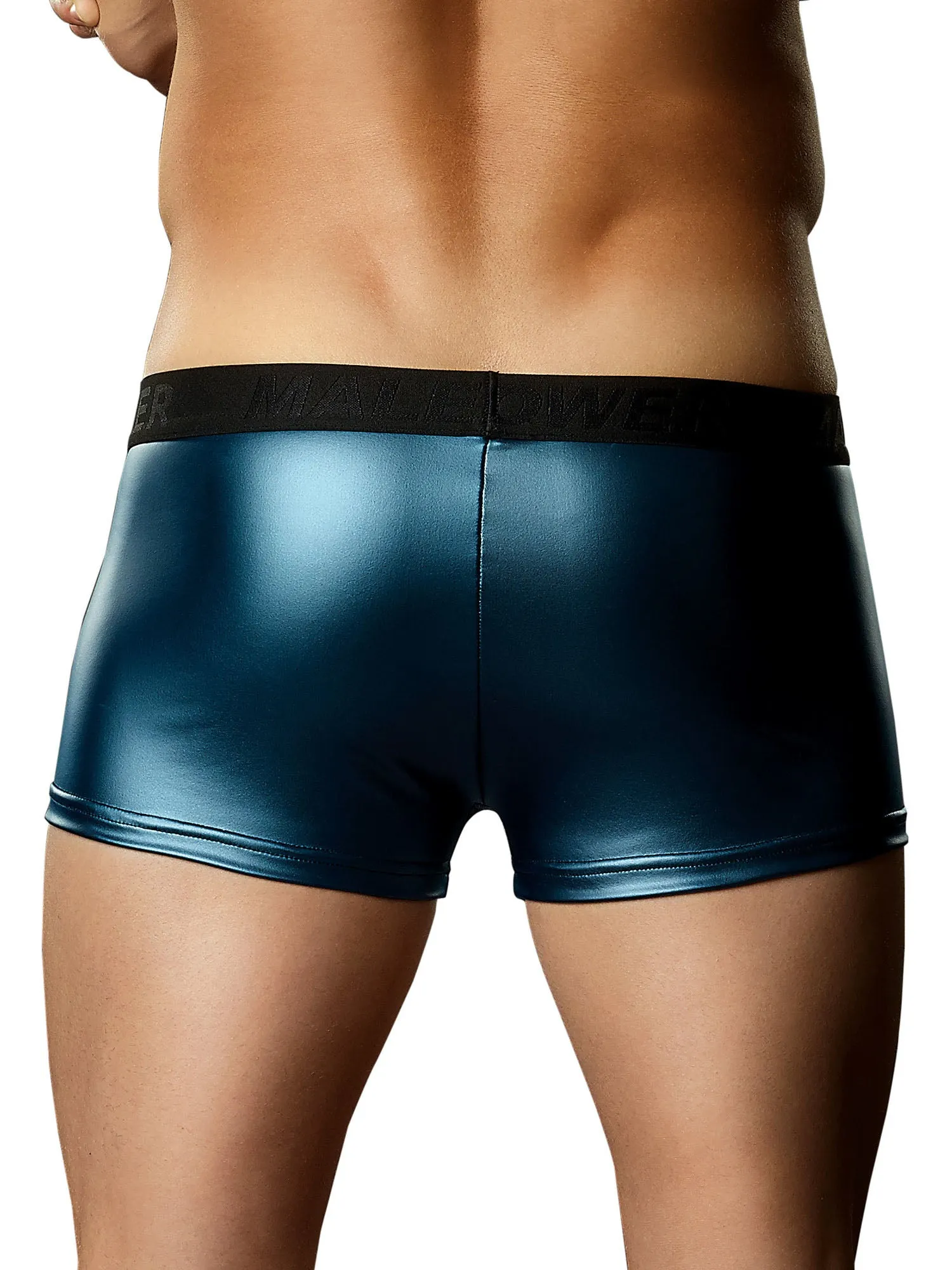 Blue Mini Pouch Short