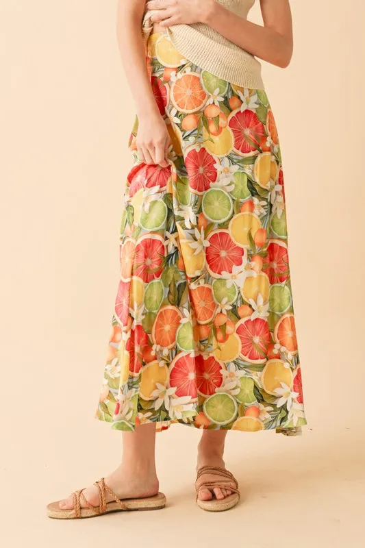 Bradyn Print Skirt