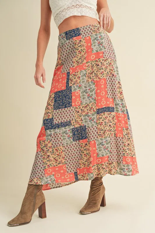 Bradyn Print Skirt