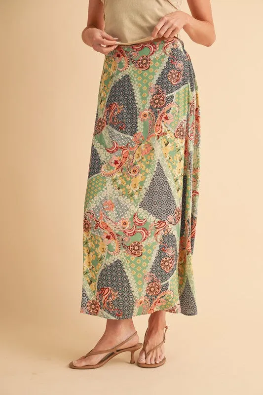 Bradyn Print Skirt