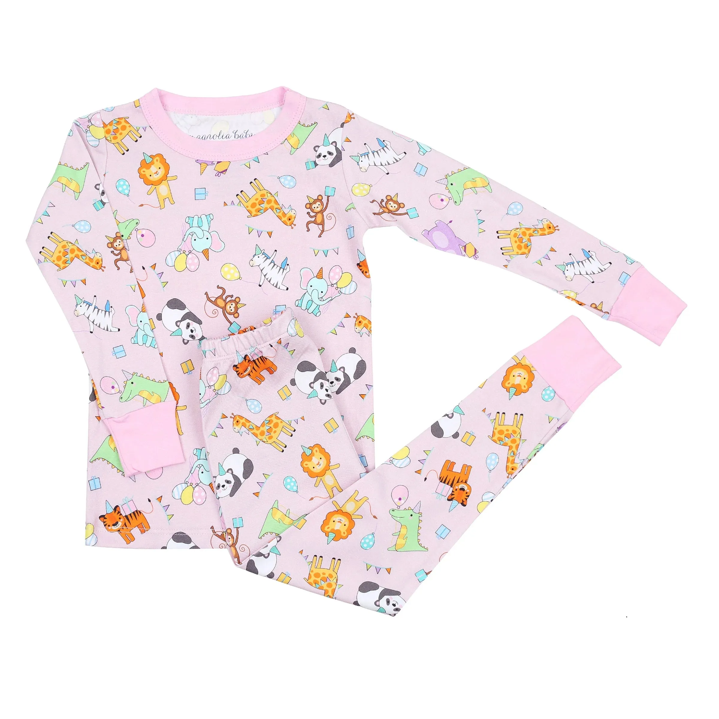 Cake, Presents, Party! Pink Pajamas