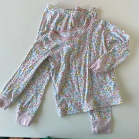 Carter’s 3T girls long sleeve pink floral pajamas , Kids 3T