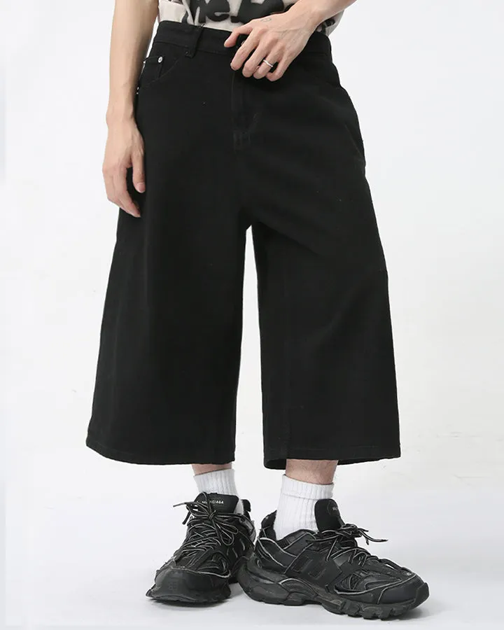 Casual Simple Basic Denim Shorts