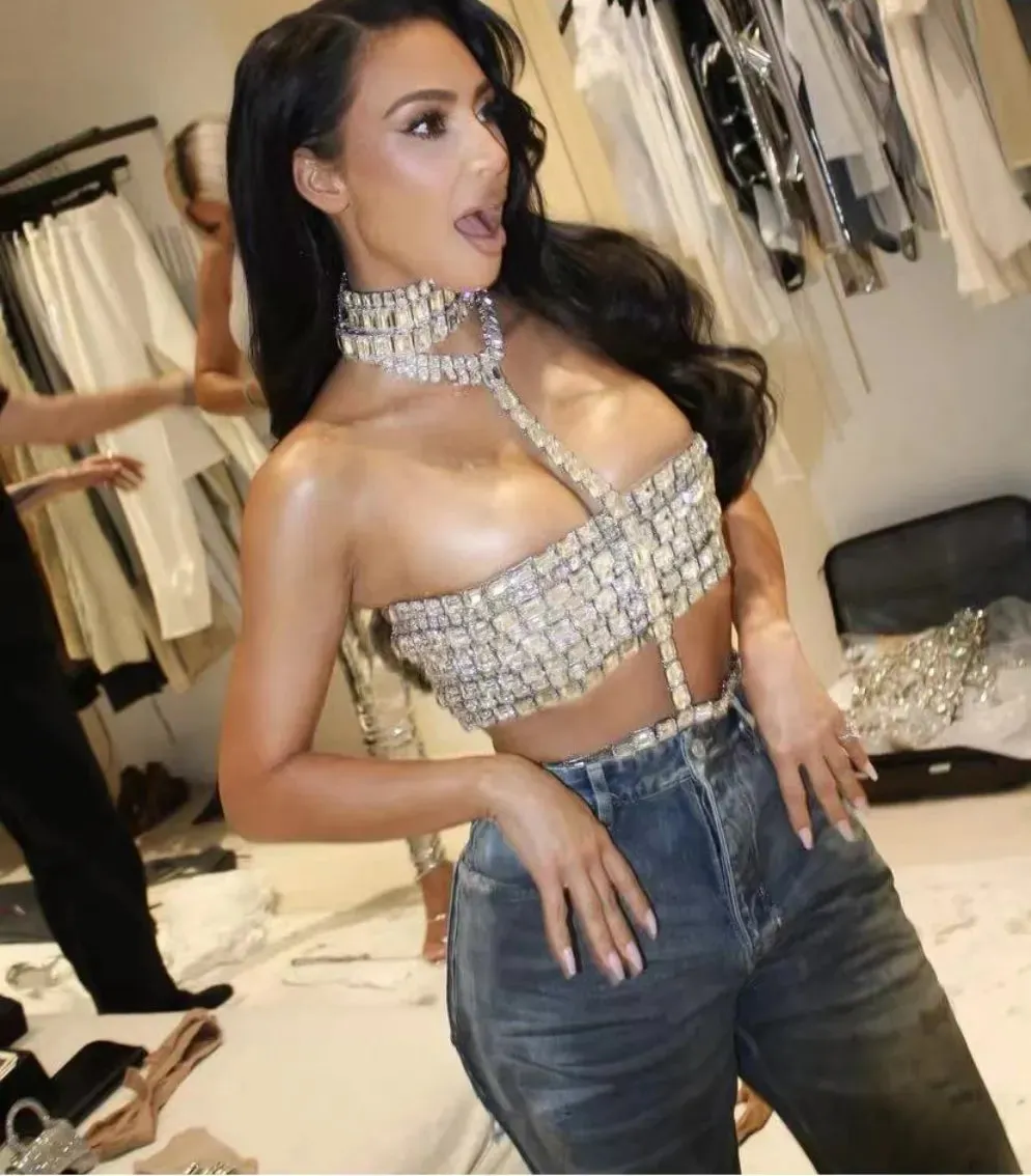 Celebrity Fashion  Halter Top