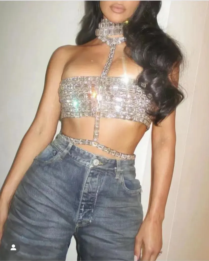 Celebrity Fashion  Halter Top