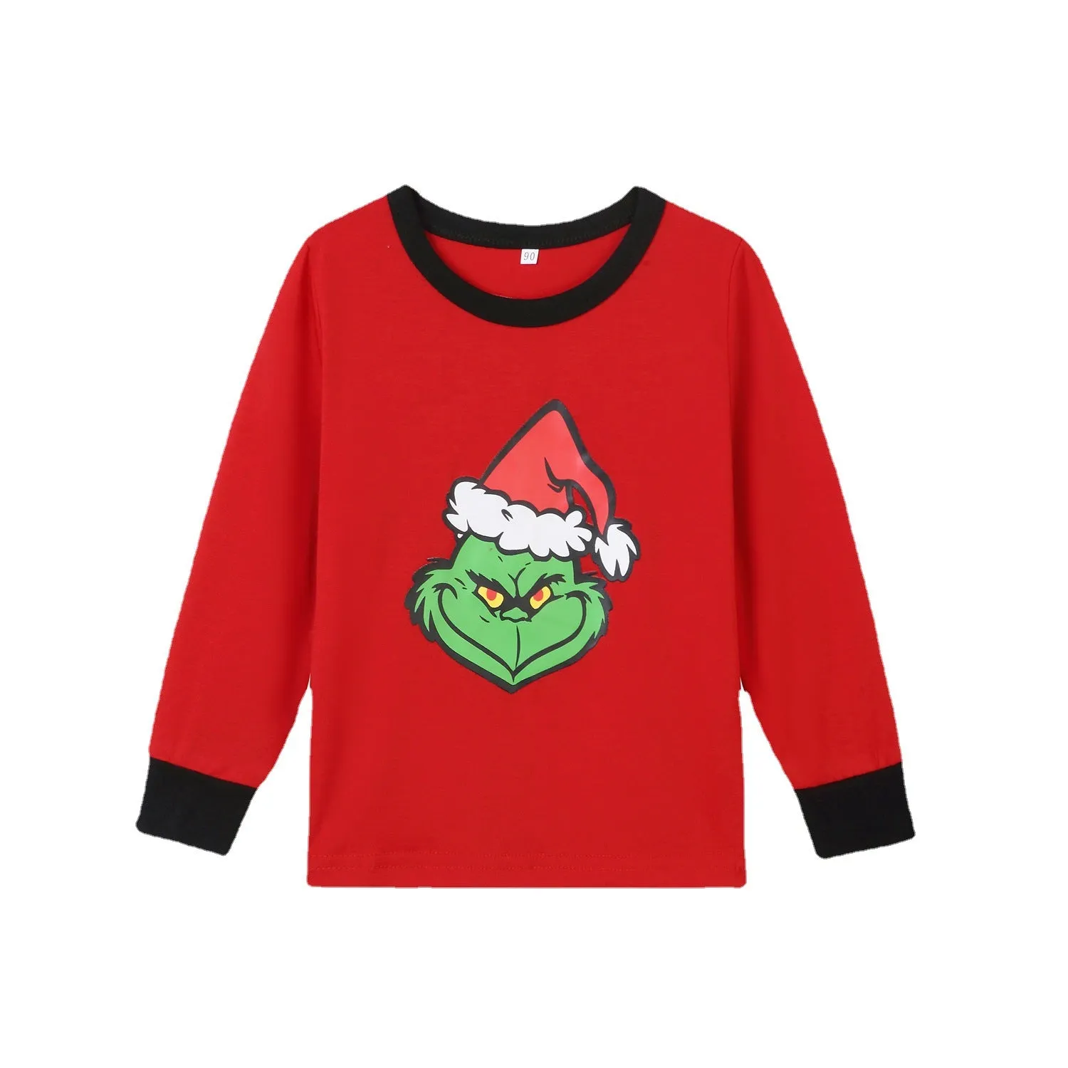 Christmas Family Matching Cozy Pajama Set Grinch Print