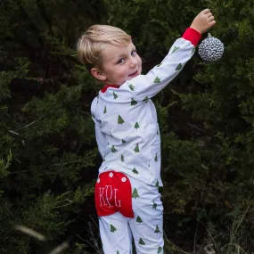Christmas Tree Butt flap Pajamas