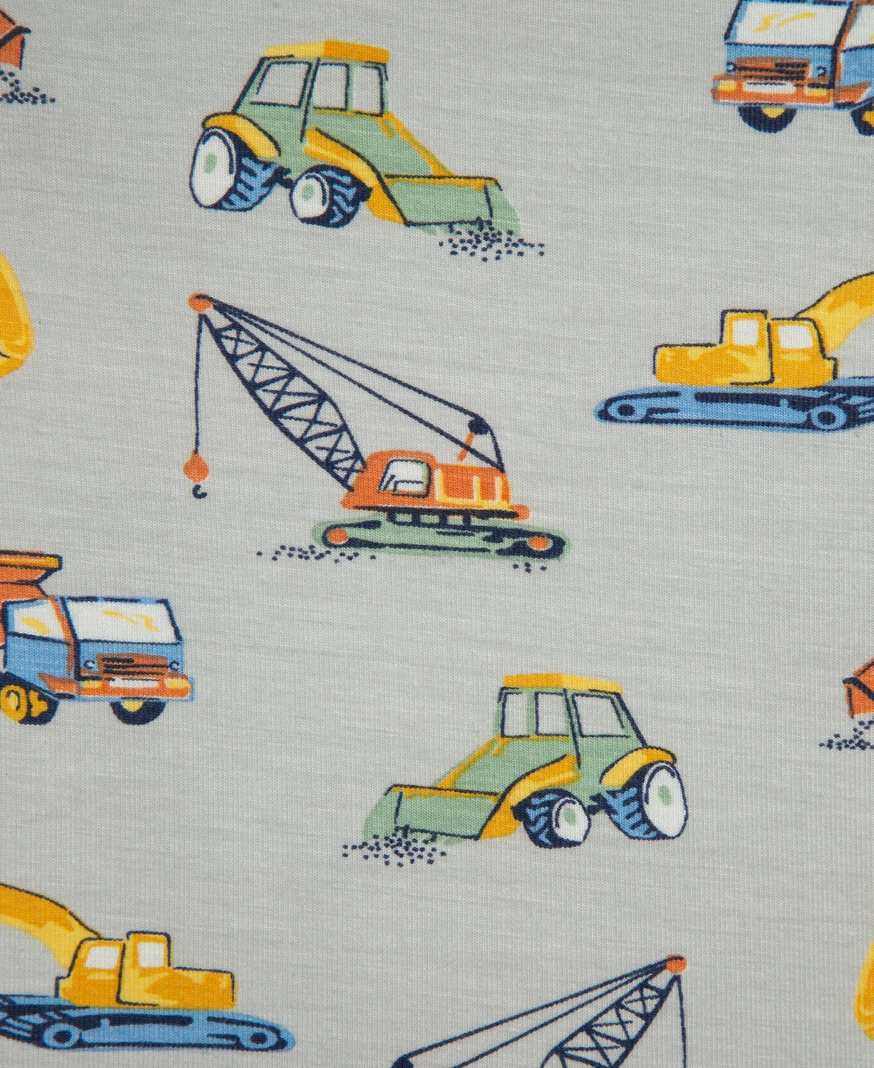 Construction 4-Piece Toddler Pajama Set