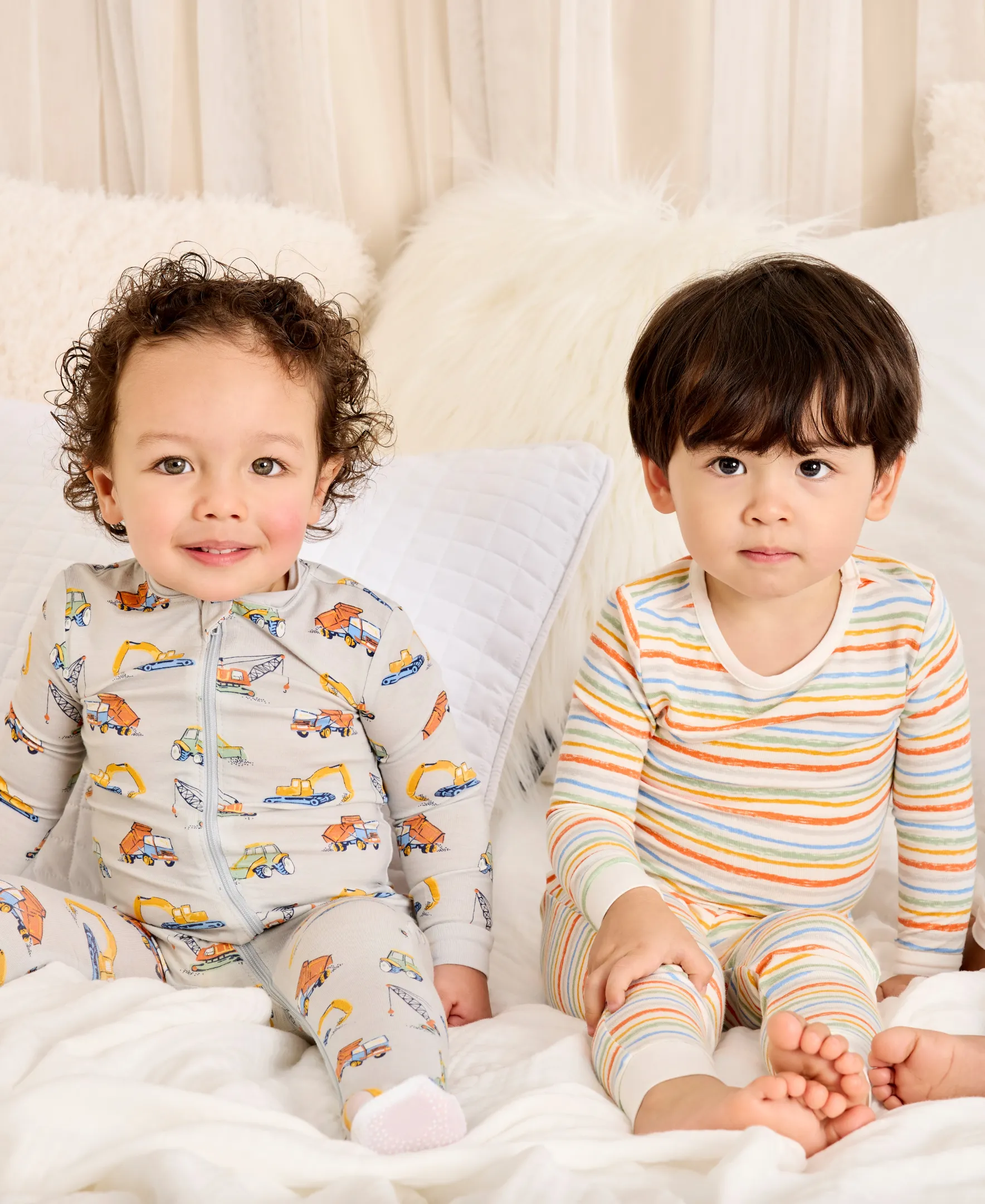Construction 4-Piece Toddler Pajama Set
