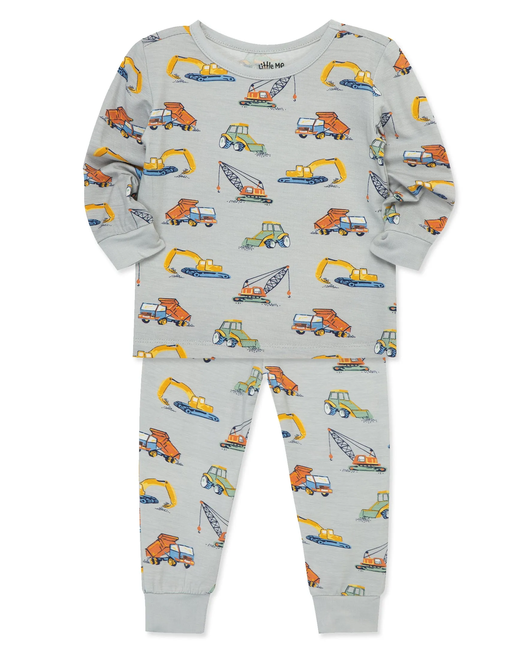 Construction 4-Piece Toddler Pajama Set