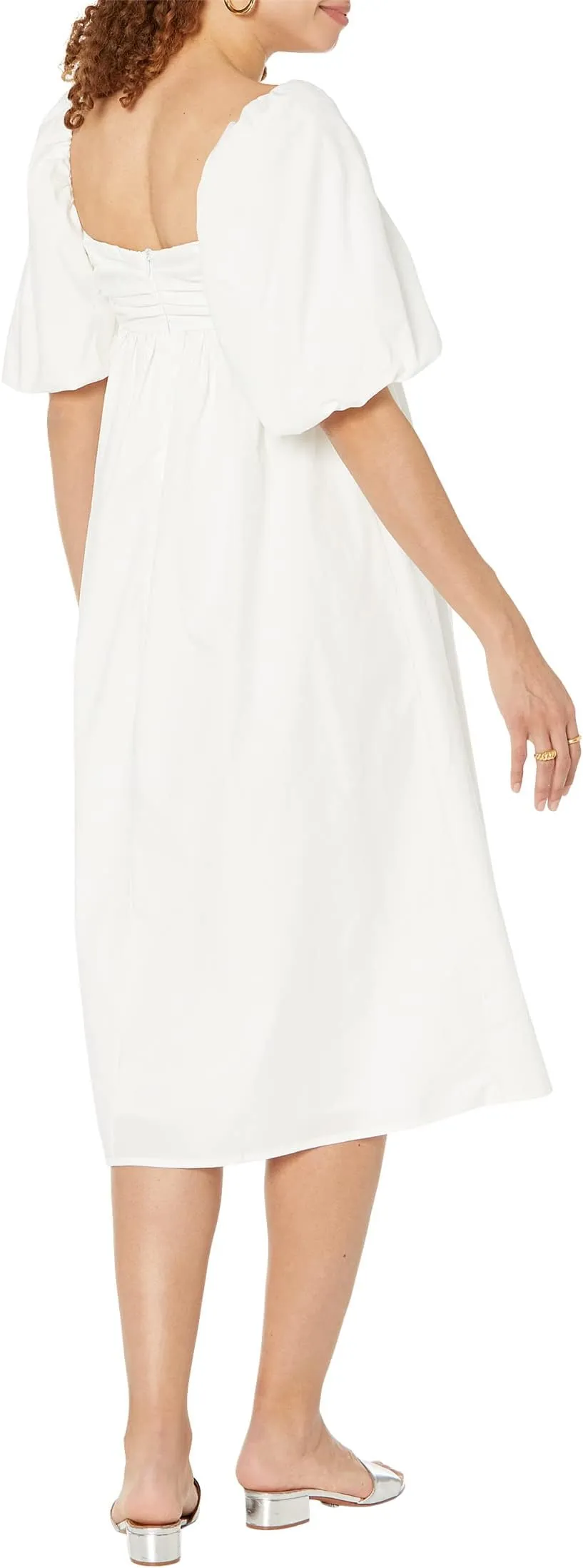 Dress Mykonos-H MANGO, white