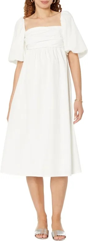 Dress Mykonos-H MANGO, white