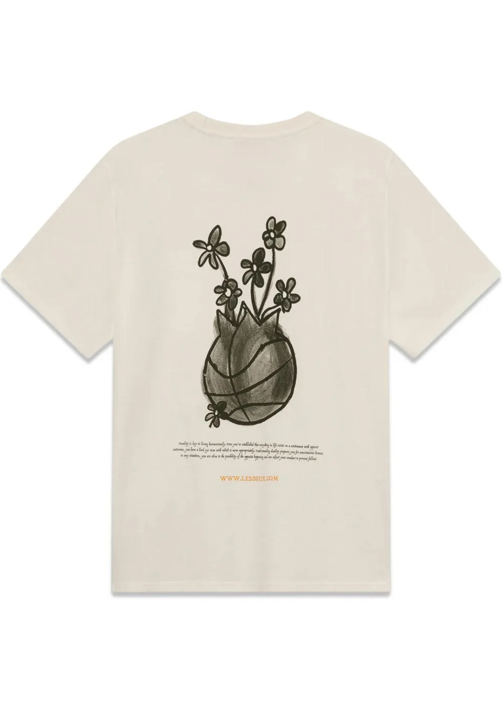 Duality T-Shirt - Light Ivory