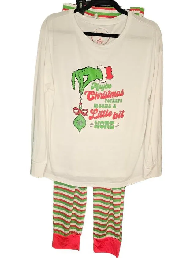 Grinch Christmas Set-Pajama's