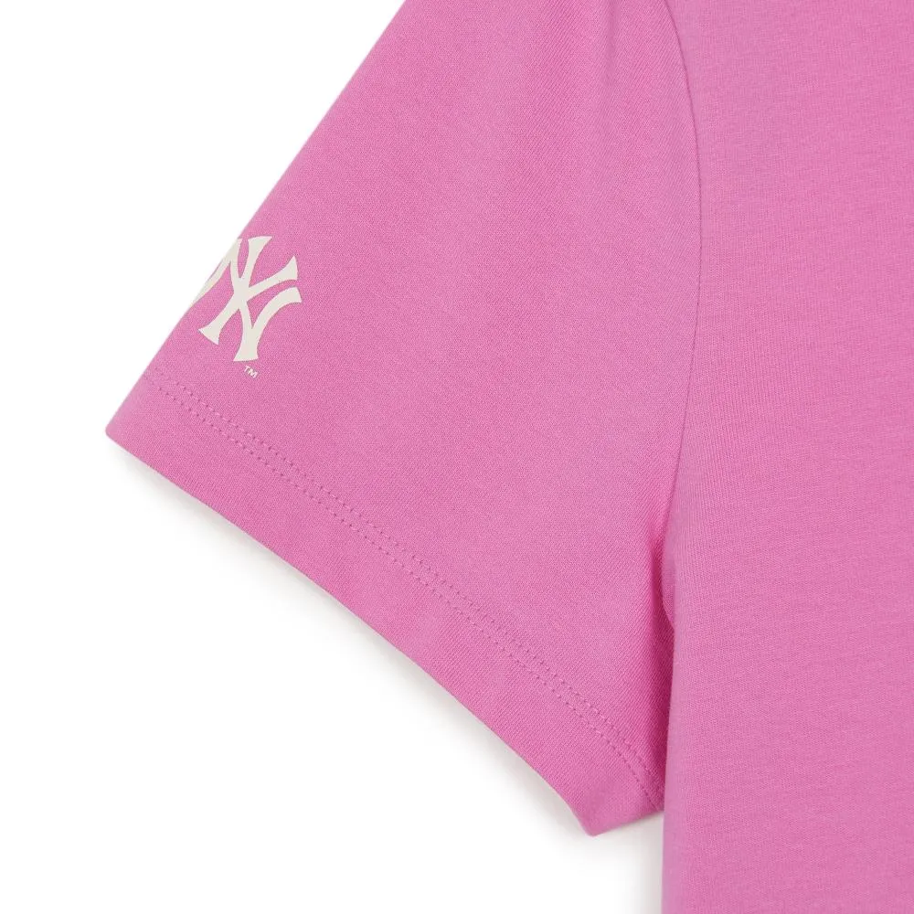 Heart New York Yankees Crop T-Shirts