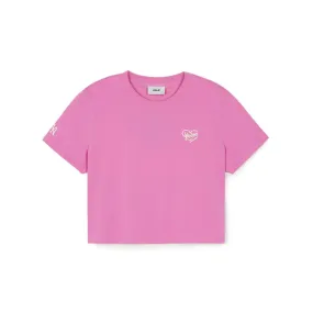 Heart New York Yankees Crop T-Shirts