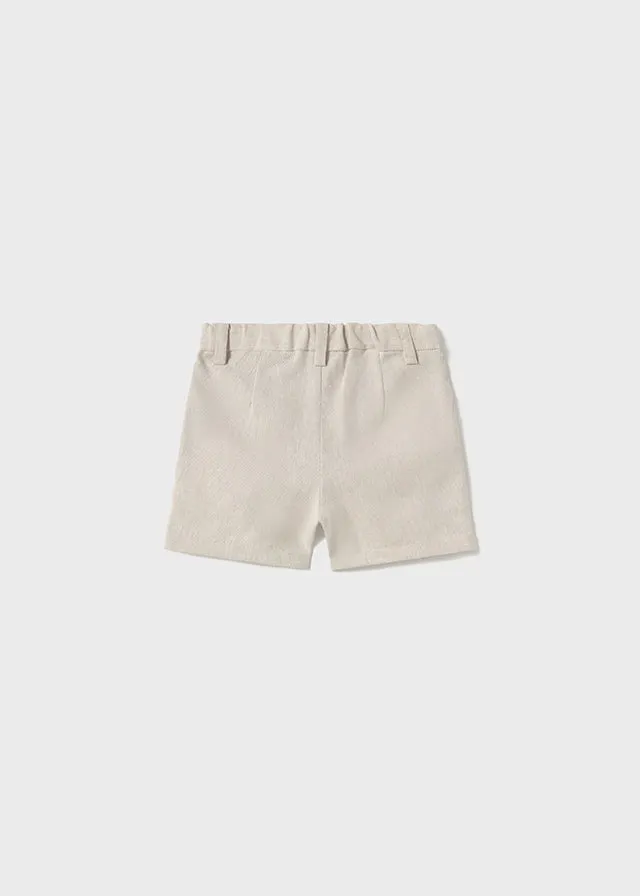 Heathered Khaki Bermuda Short