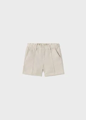 Heathered Khaki Bermuda Short