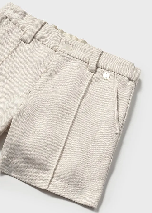 Heathered Khaki Bermuda Short