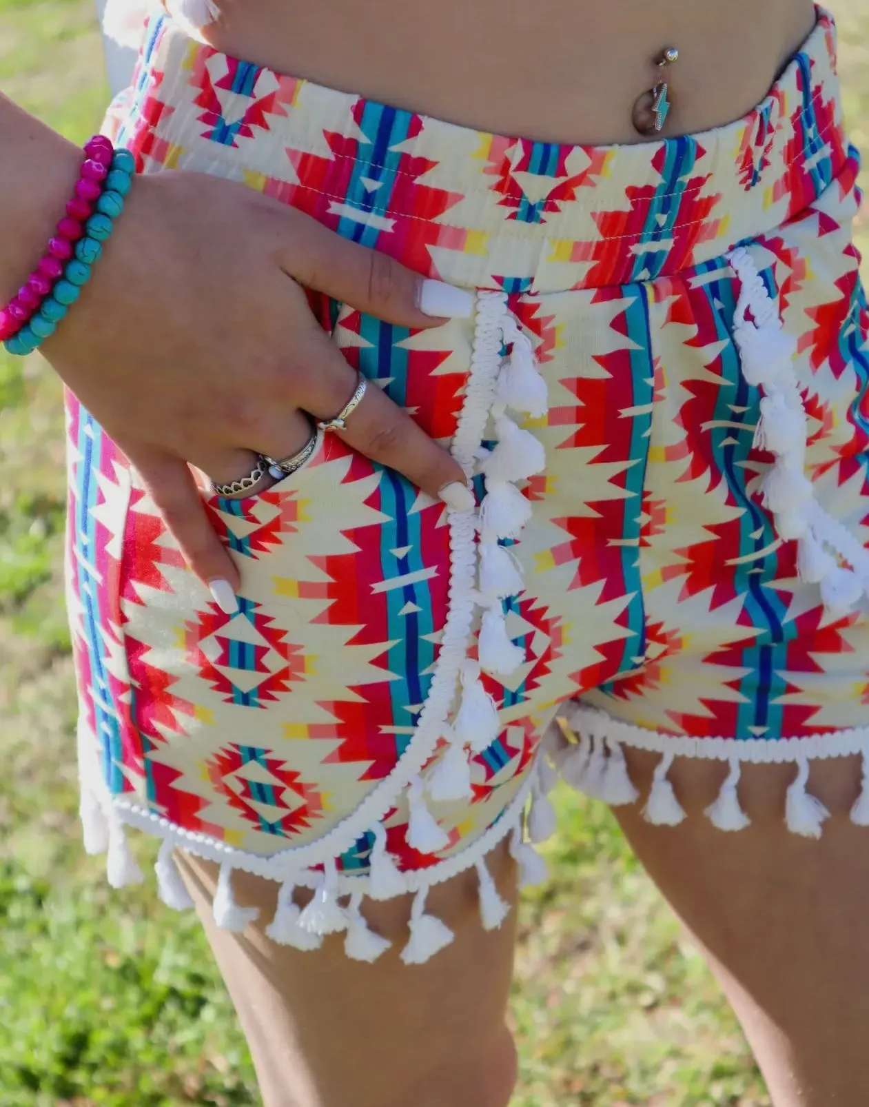 Hot Girl Summer Tassel Shorts