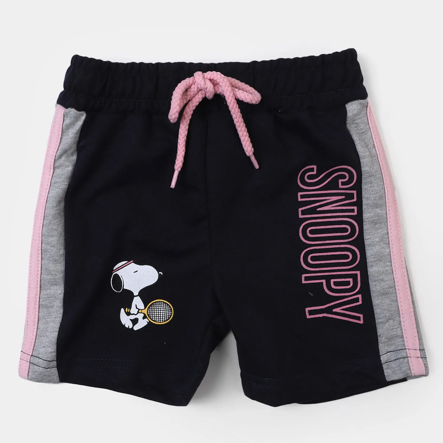 Infant Boys Knitted Short Character | Navy Blue