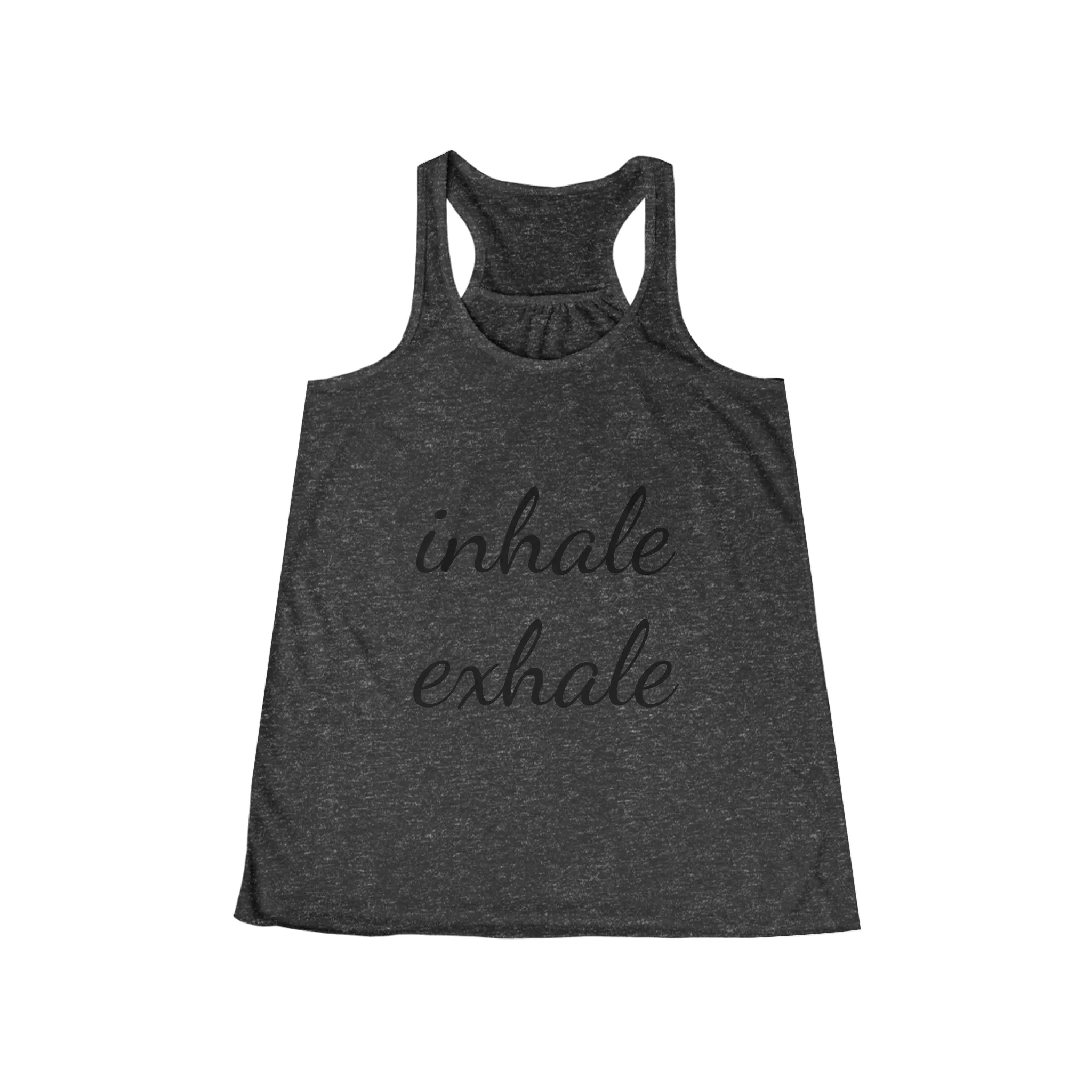 Inhale/Exhale  Flowy Racerback Tank