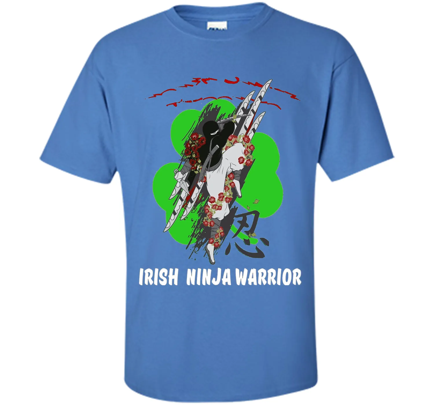 IRISH NINJA WARRIOR SAINT PATRICK'S DAY T SHIRTS