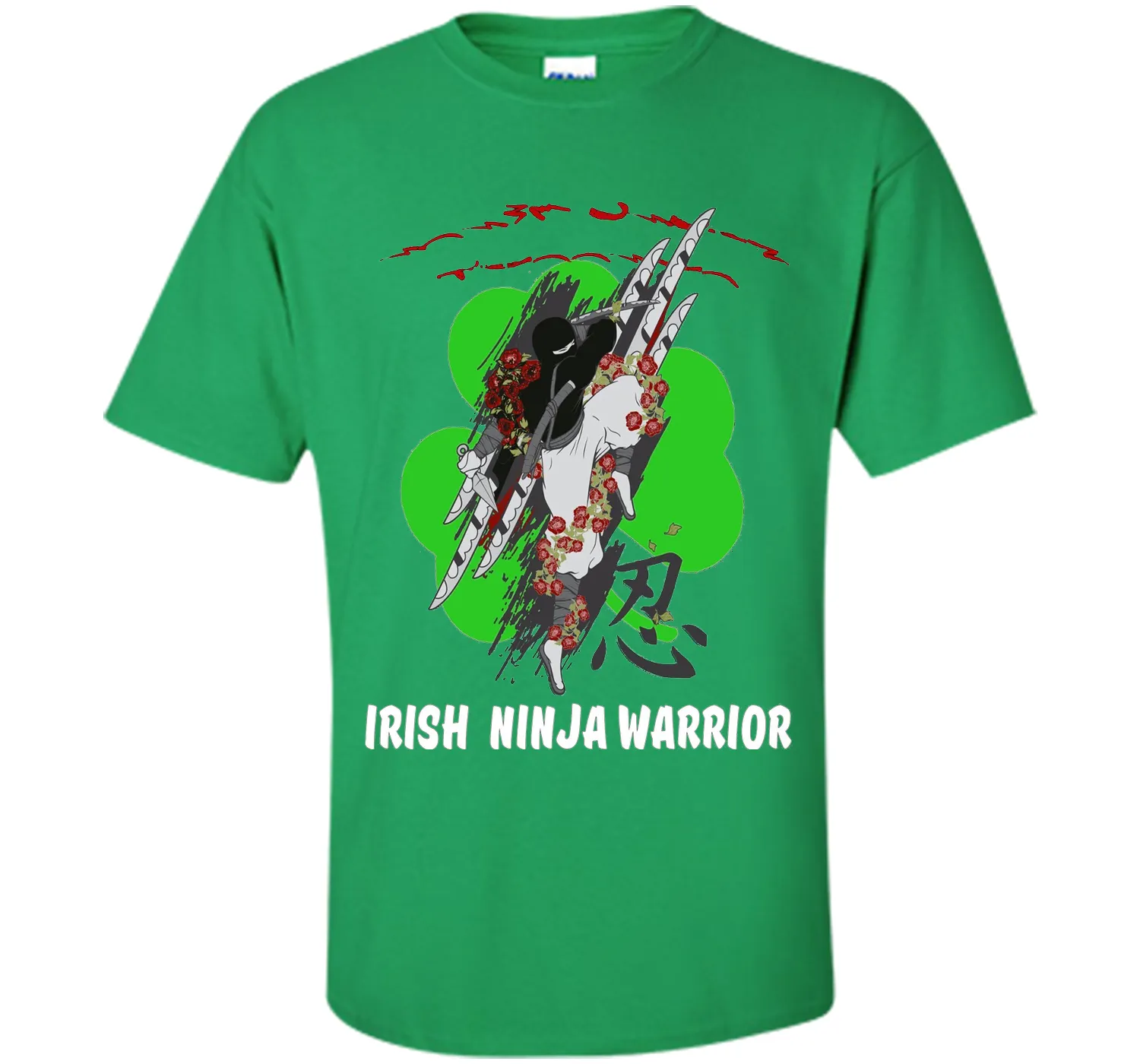 IRISH NINJA WARRIOR SAINT PATRICK'S DAY T SHIRTS