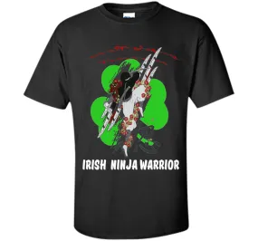 IRISH NINJA WARRIOR SAINT PATRICK'S DAY T SHIRTS