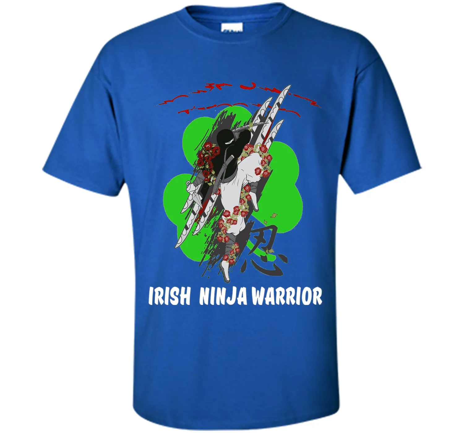 IRISH NINJA WARRIOR SAINT PATRICK'S DAY T SHIRTS