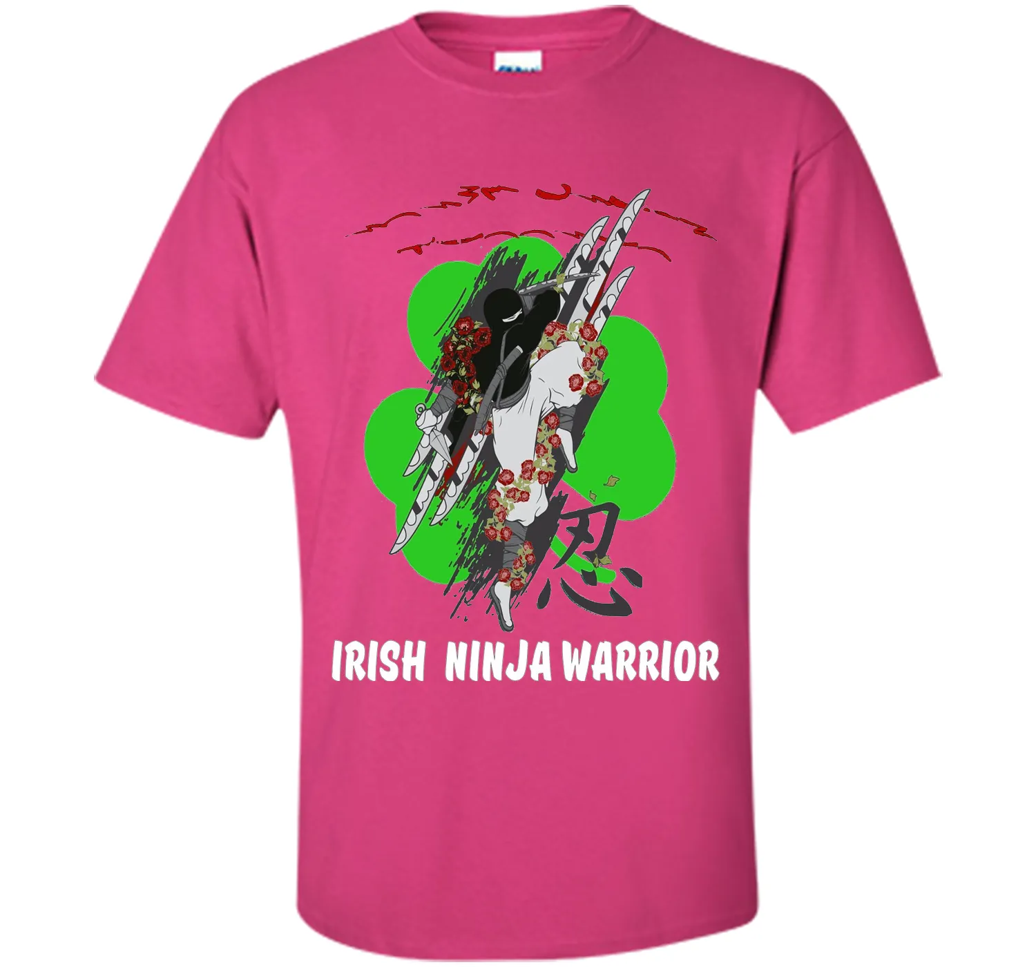 IRISH NINJA WARRIOR SAINT PATRICK'S DAY T SHIRTS