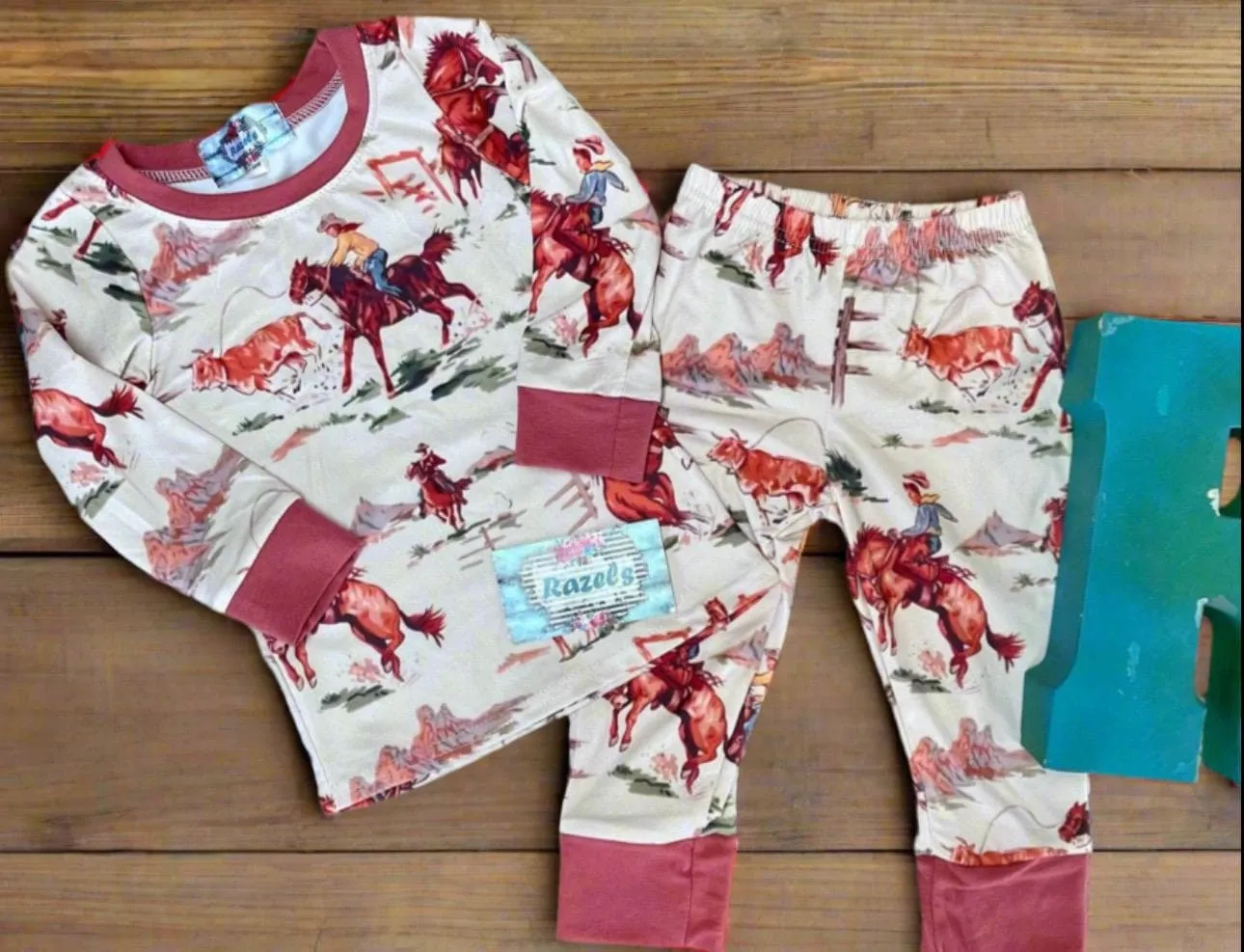Kids Cowboy Pajamas, Western Pajamas