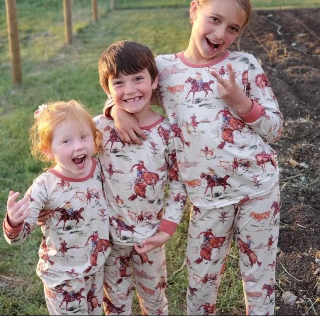 Kids Cowboy Pajamas, Western Pajamas