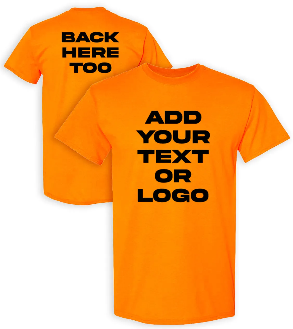Kolossus Customizable High Visibility Short Sleeve Work Shirts for Men. Personalized t Shirts with Logo, Photo or Text …