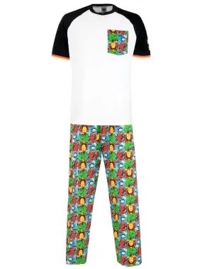 Mens Marvel Comics Pajamas