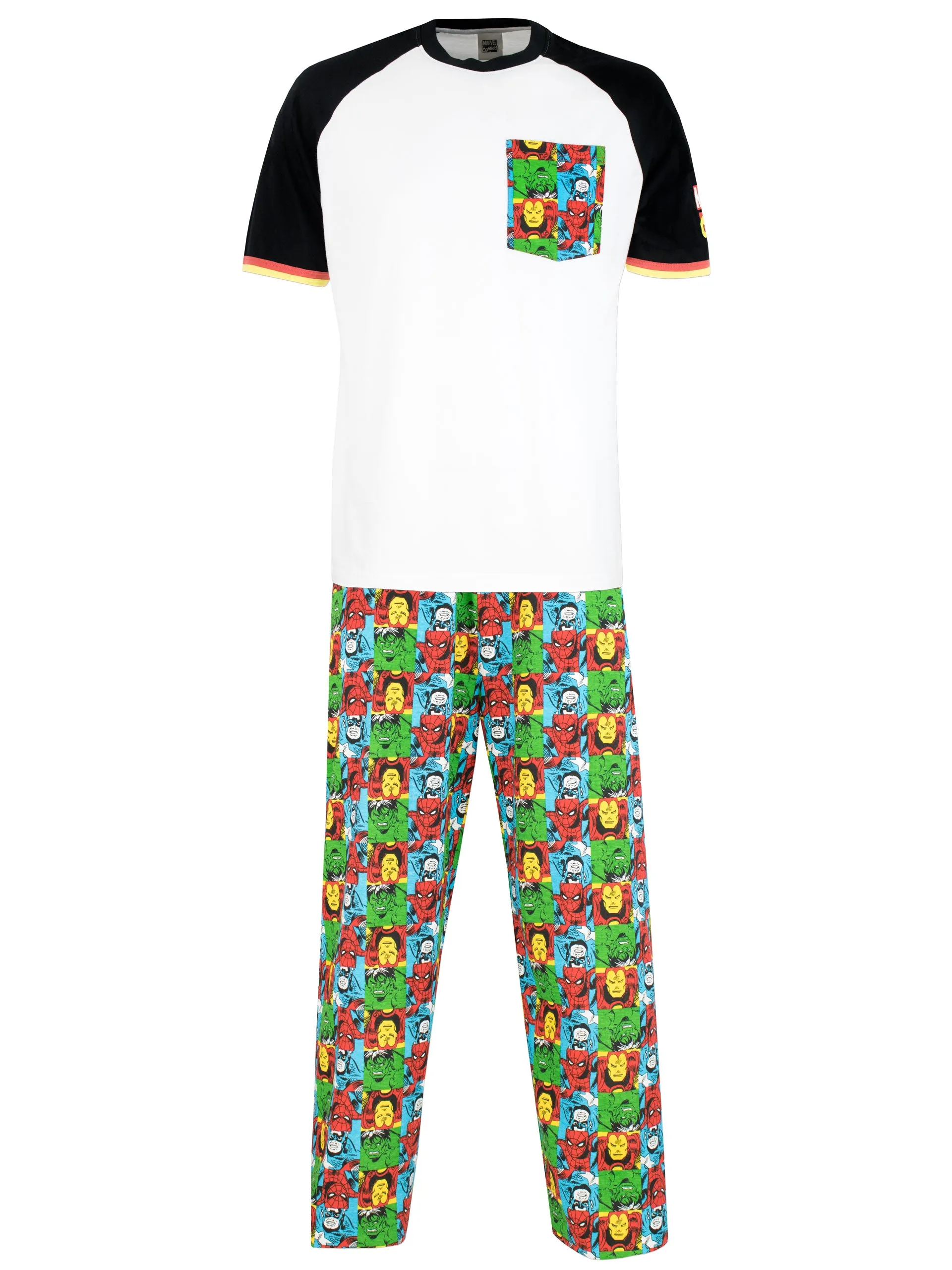 Mens Marvel Comics Pajamas